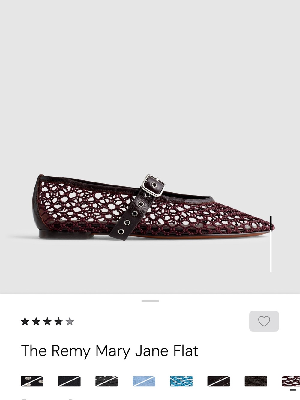 Madewell The Remy Mary Jane flat NIB size 7